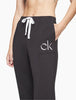 캘빈클라인 블랙 CK 로고 반팔 티셔츠 + 조거 팬츠 세트 홈웨어