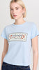 RE/DONE 리던 스누피 LOVE 카툰 프린트 클래식 반팔 티셔츠
