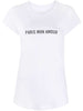 쟈딕앤볼테르 SKINNY PARIS 화이트 레터링 프린트 반팔 티셔츠