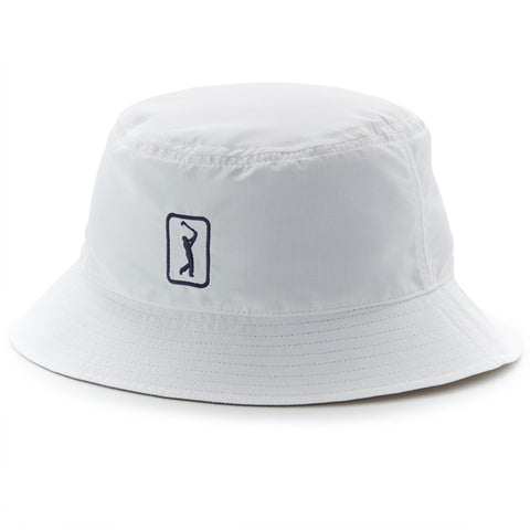 PGA TOUR 피지에이 투어 로고 자수 골프 양면 버킷햇 모자