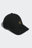 ADIDAS 아디다스 오리지날 블랙 금장 메탈 로고 베이스볼 캡 모자