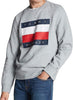 타미힐피거 3컬러 남성 플래그 로고 프린트 맨투맨 스웨트셔츠 티셔츠