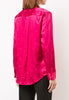 EQUIPMENT 이큅먼트 푸시아 핑크 새틴 스타 시그니쳐 셔츠