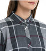 BARBOUR 바버 인터네셔널 Glenn 그레이 체크 튜닉 셔츠