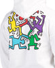 KEITH HARING 키스해링 남여공용 프린트 기모 후드 맨투맨 티셔츠