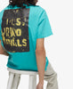 캘빈클라인 남성 3컬러 아트 프린트 미니멀 로고 라운드넥 반팔 티셔츠