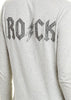 쟈딕 앤 볼테르 그레이 ROCK 라인스톤 STRASS 티셔츠 탑