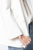쟈딕 앤 볼테르 VISKO 아이보리 라인스톤 더블 버튼 자켓 블레이저